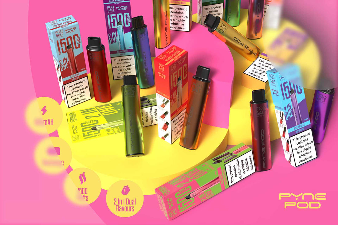 Pod Salt x Pyne Pod 2 in ONE – Best Multi Pod Vape Available