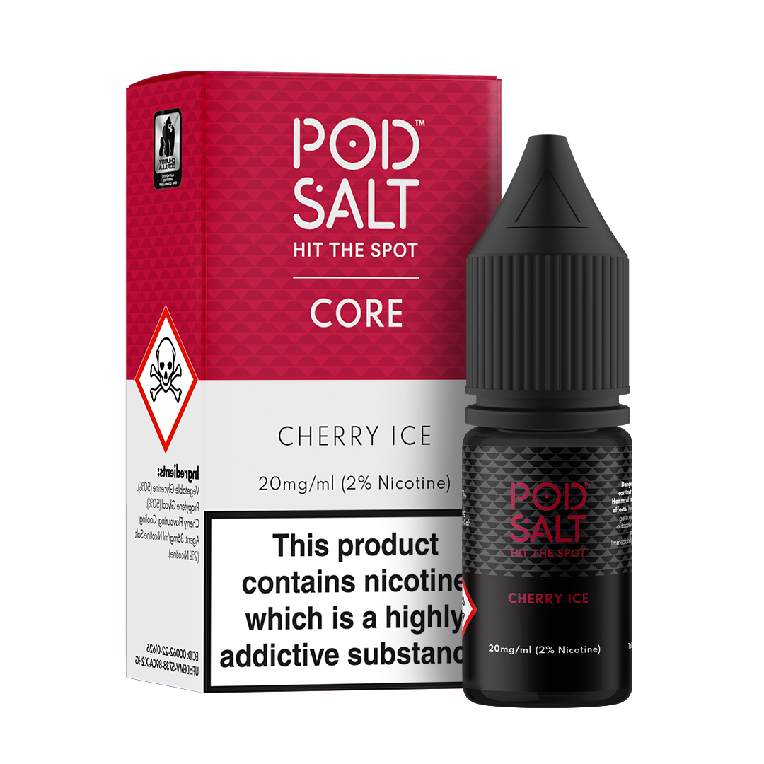 Pod Salt Core Cherry Ice 10ml Nicotine Salt E-Liquid