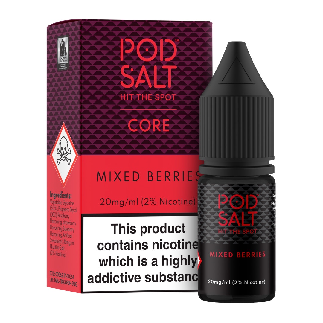 Pod Salt Mixed Berries 10ml Nicotine Salt E-Liquid