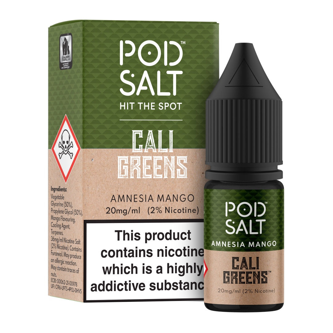 Pod Salt | Nicotine Salt E-liquid | Amnesia Mango Pod Salt UK Pod Salt | Nicotine Salt E-liquid | Amnesia Mango Pod Salt UK
