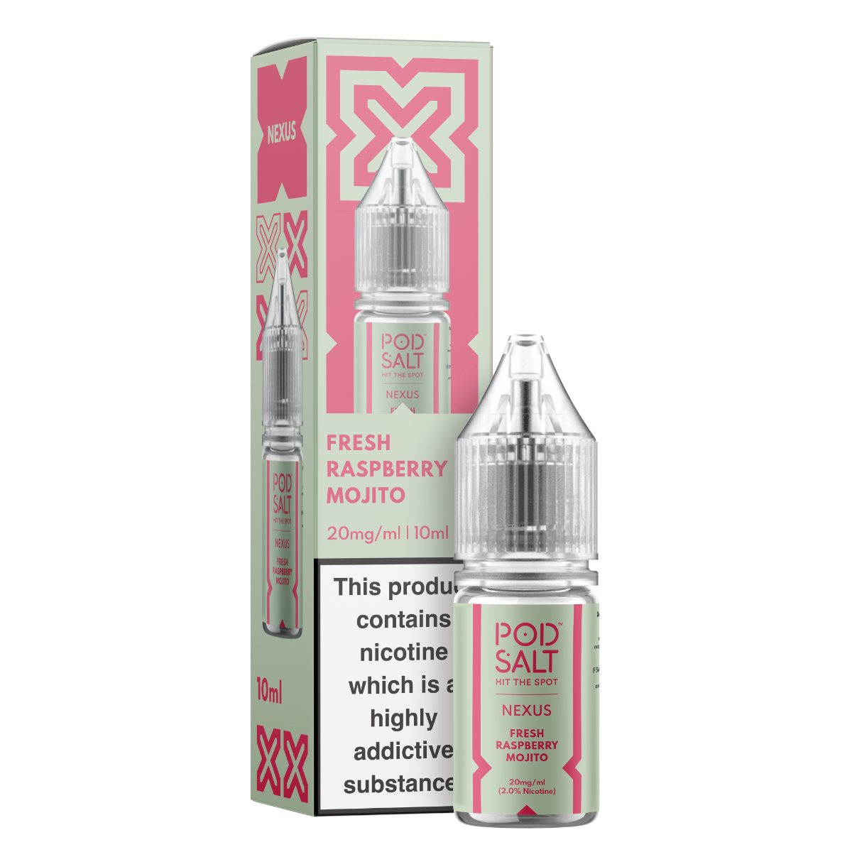 Nexus Fresh Raspberry Mojito 10ml Nicotine Salt E-Liquid