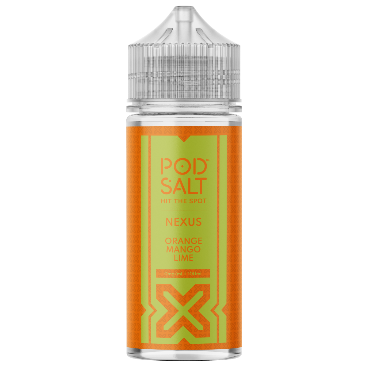 Pod Salt Nexus Orange Mango Lime 100ml Shortfill E-Liquid