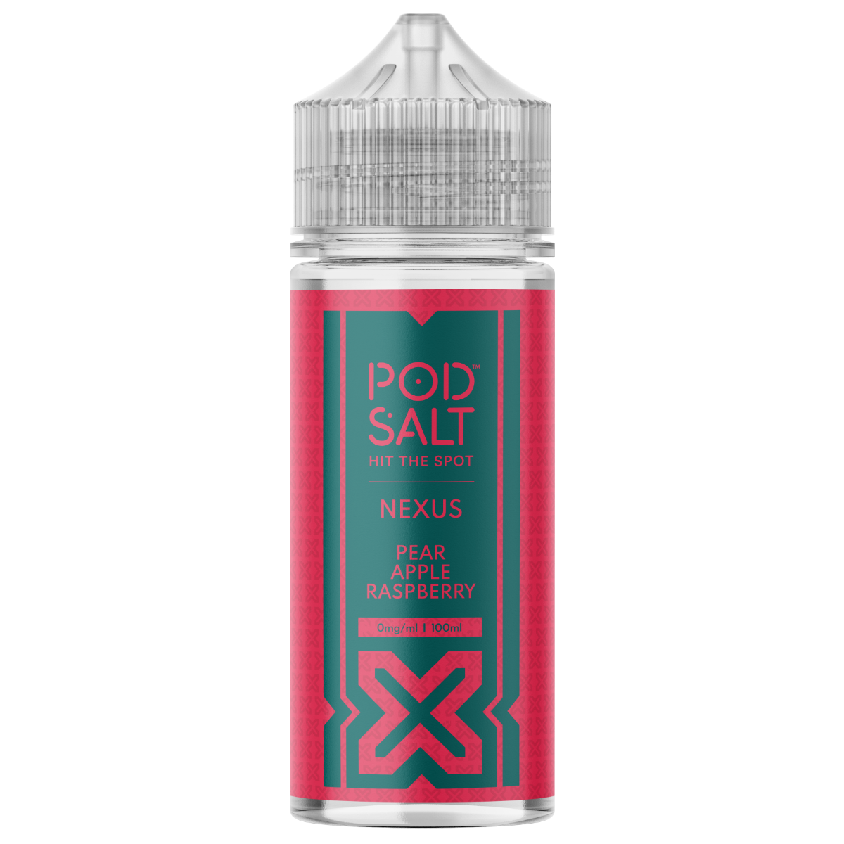 Pod Salt Nexus Pear Apple Raspberry 100ml Shortfill E-Liquid
