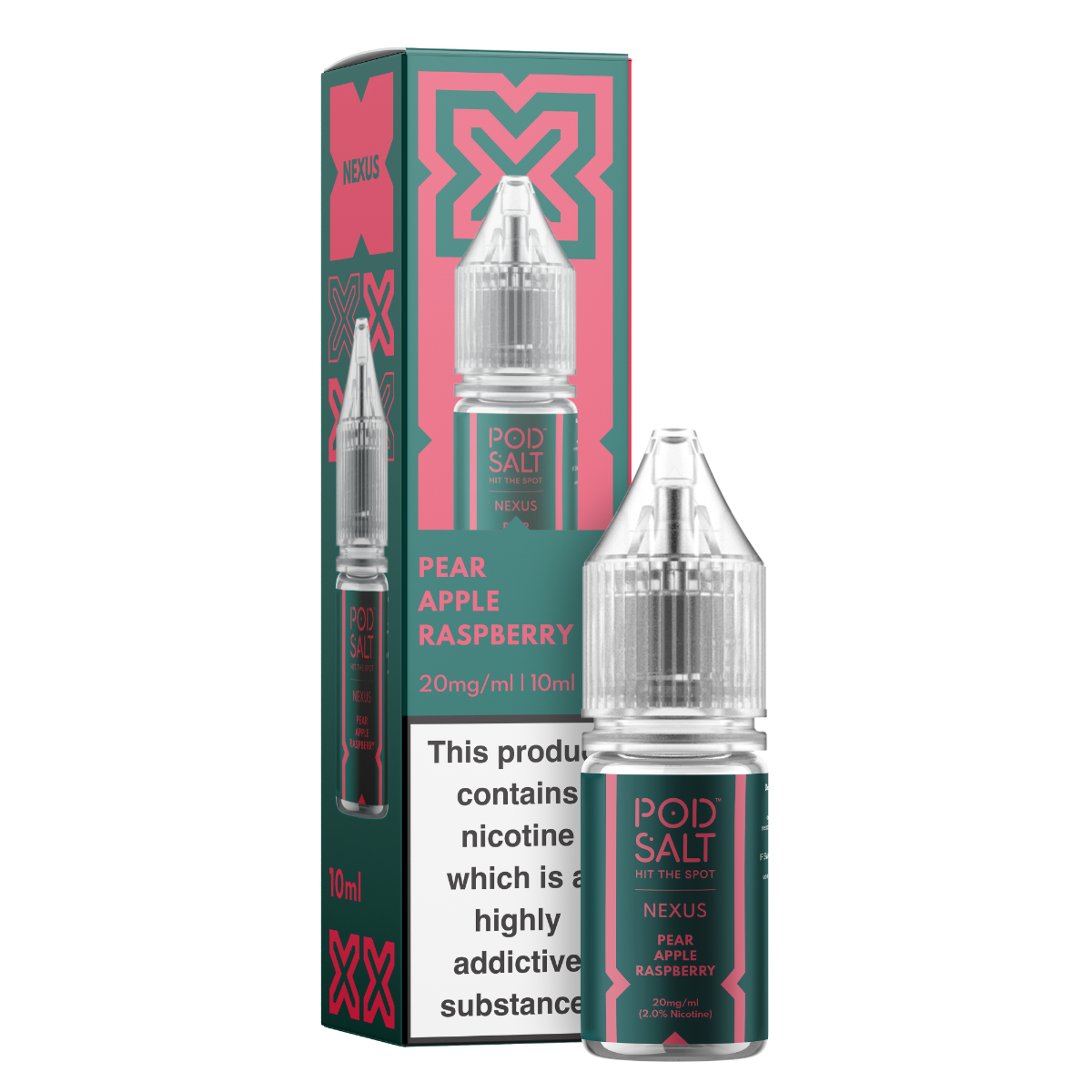 Nexus Pear Apple Raspberry 10ml Nicotine Salt E-Liquid