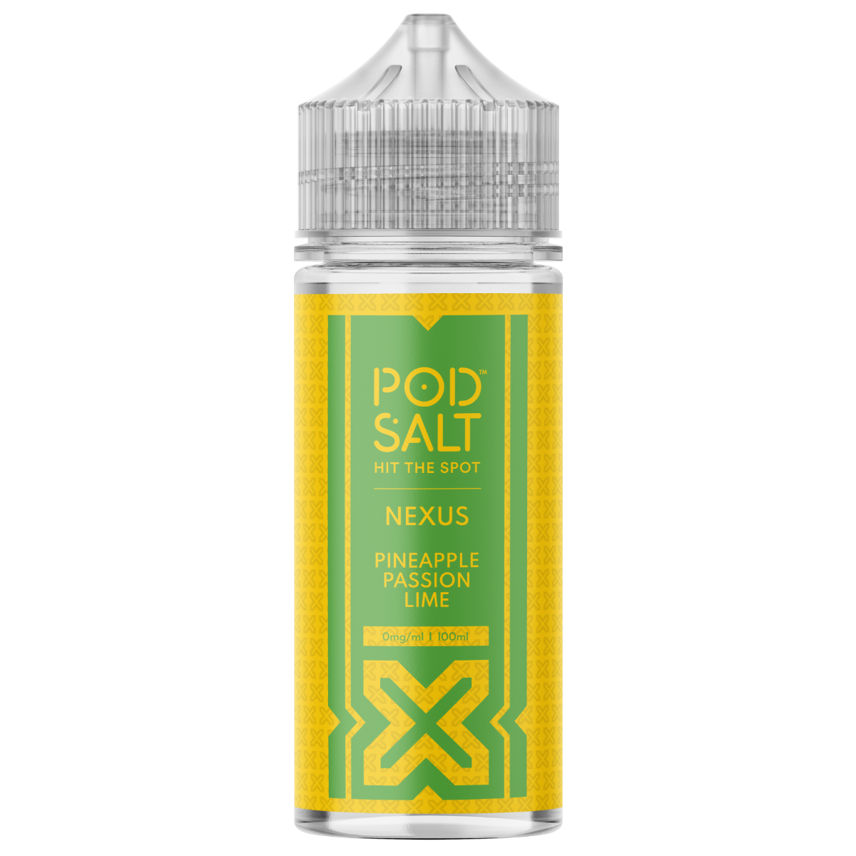 Pod Salt Nexus Pineapple Passion Lime 100ml Shortfill E-Liquid