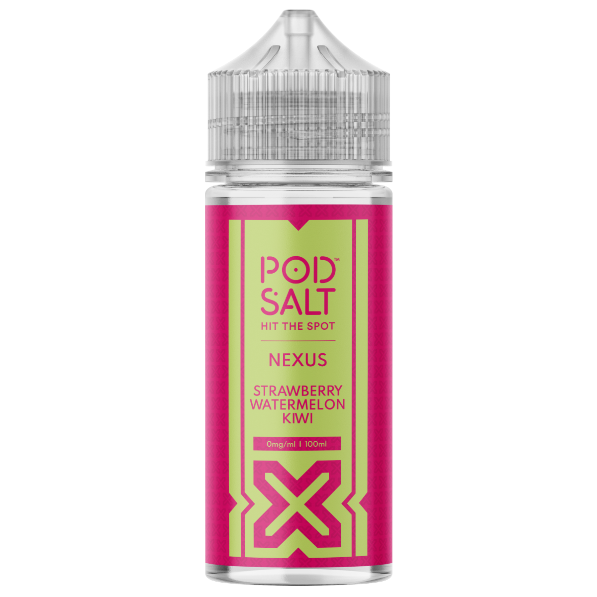 Pod Salt Nexus Strawberry Watermelon Kiwi 100ml Shortfill E-Liquid