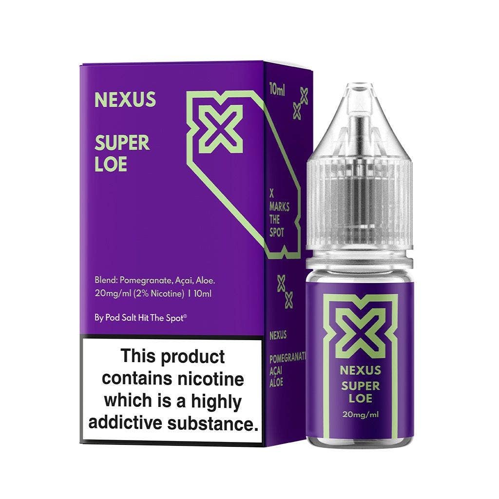 Nexus Super Loe 10ml Nicotine Salt E-Liquid
