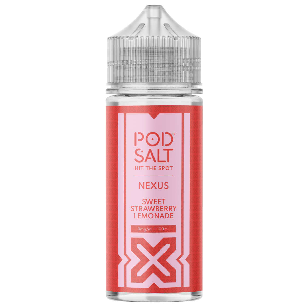 Pod Salt Nexus Sweet Strawberry Lemonade 100ml Shortfill E-Liquid