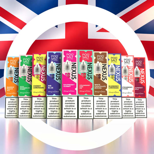 Why Vapers Choose Authentic British Brands Like Pod Salt