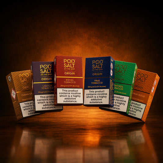 Pod Salt Origin: Built for Smokers Making the Switch