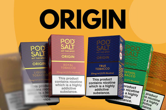 Discover Original Tobacco Flavours with Origin Nic Salts