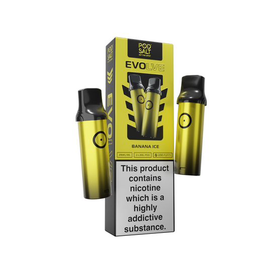 Pod Salt Evolve Pods Banana Ice