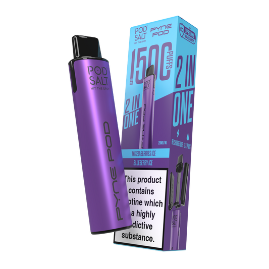 Pod Salt Pyne Pod 2 in One Starter Kit Berry Edition