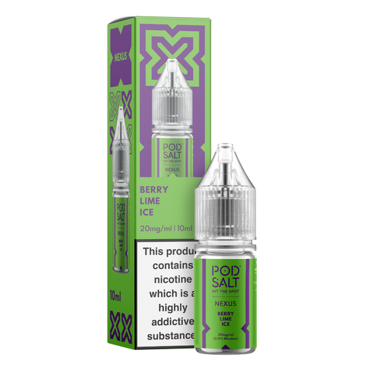 Nexus Berry Lime Ice 10ml Nicotine Salt E-Liquid