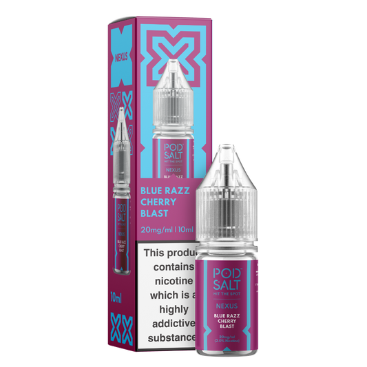 Nexus Blue Razz Cherry Blast 10ml Nicotine Salt E-Liquid