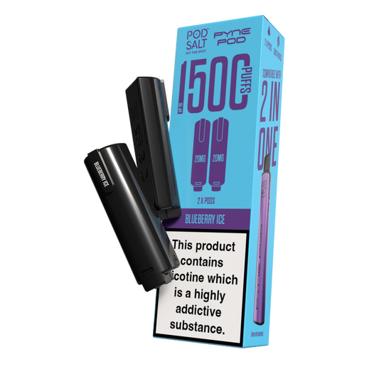 Pod Salt Pyne Pod 2 in One Pods Blueberry Ice