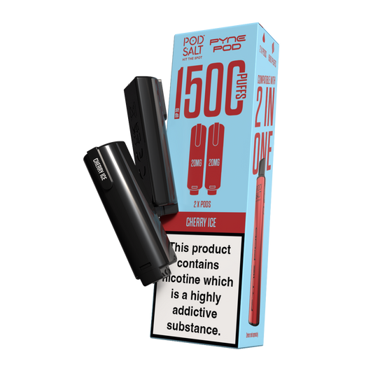 Pod Salt Pyne Pod 2 in One Pods Cherry Ice