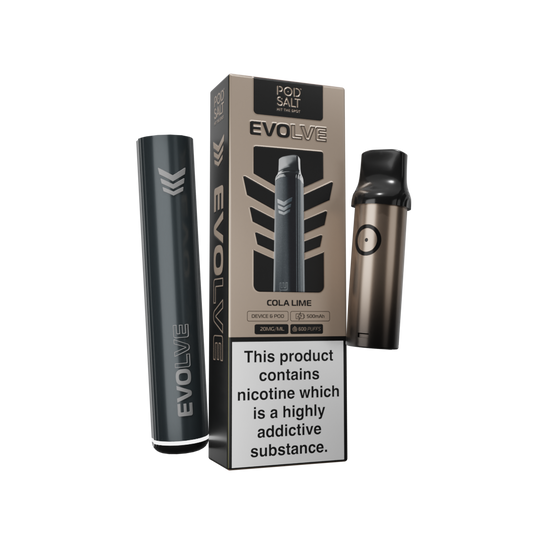 Pod Salt Evolve Starter Kit Cola with Lime