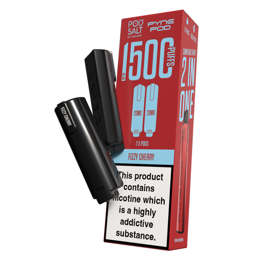 Pod Salt Pyne Pod 2 in One Pods Fizzy Cherry