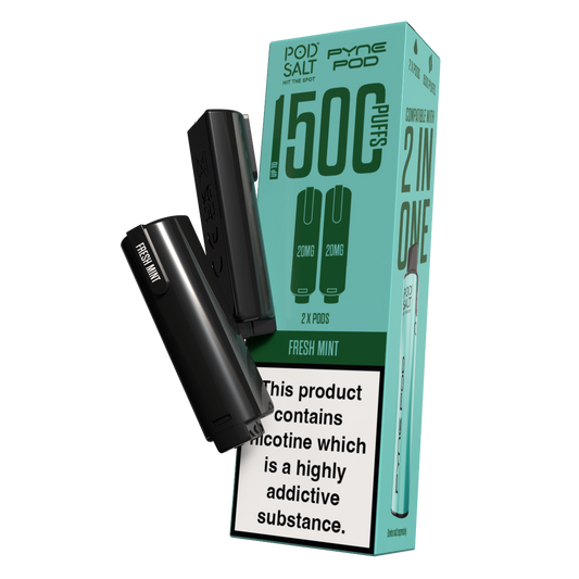 Pod Salt Pyne Pod 2 in One Pods Fresh Mint