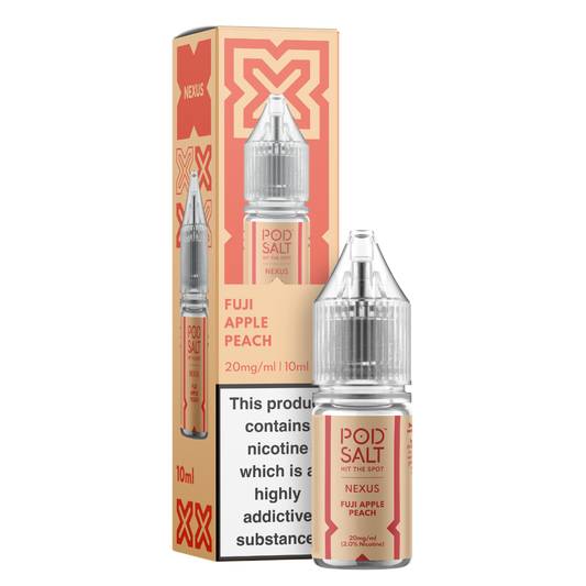 Nexus Fuji Apple Peach 10ml Nicotine Salt E-Liquid