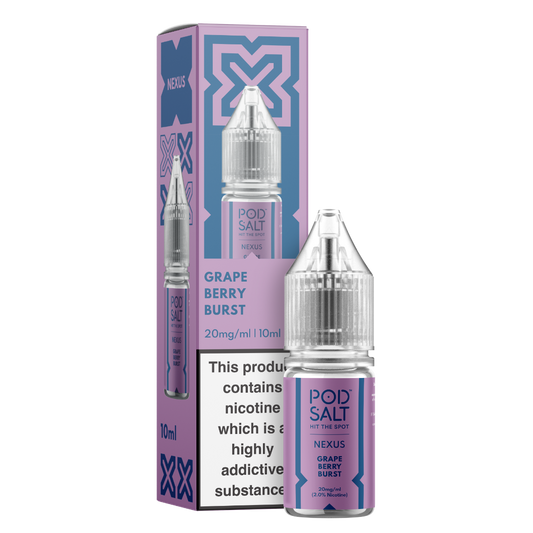Nexus Grape Berry Burst 10ml Nicotine Salt E-Liquid