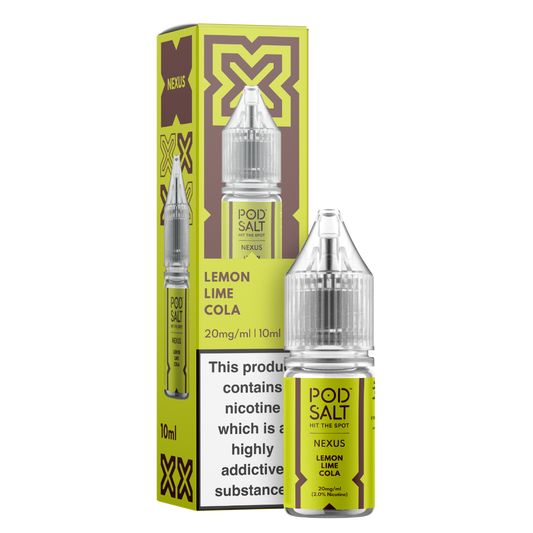 Nexus Lemon Lime Cola Ice 10ml Nicotine Salt E-Liquid