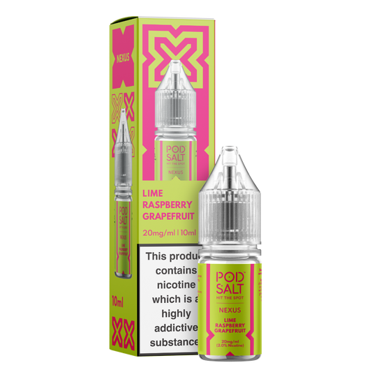 Nexus Lime Raspberry Grapefruit 10ml Nicotine Salt E-Liquid