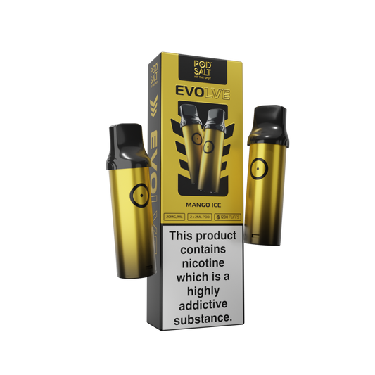 Pod Salt Evolve Pods Mango Ice
