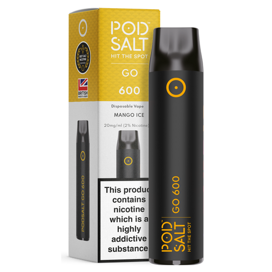 Pod Salt GO 600 Mango Ice Disposable Device