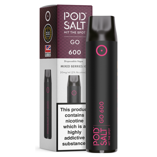 Pod Salt GO 600 Mixed Berries Ice Disposable Device