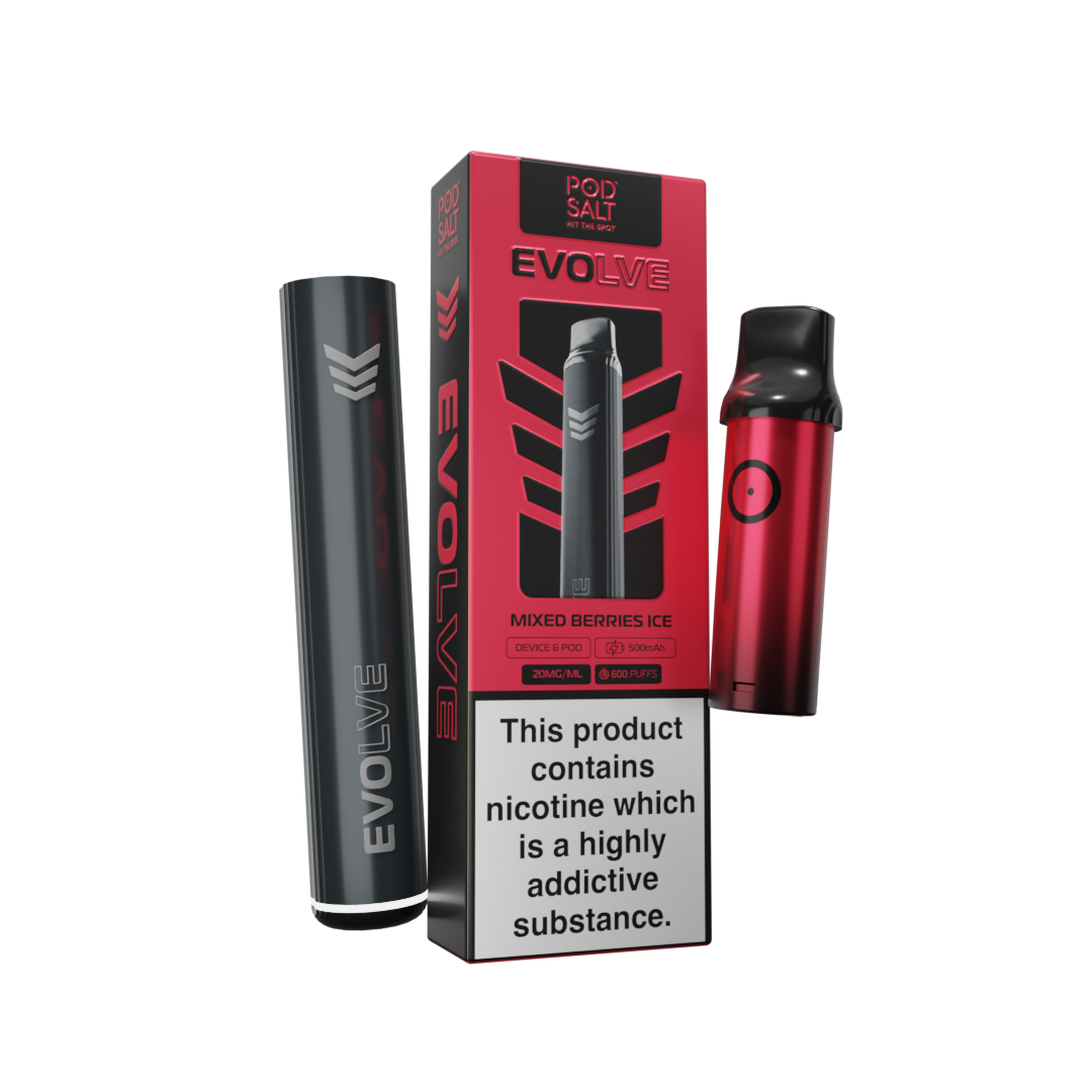 Pod Salt Evolve Starter Kit Mixed Berries Ice