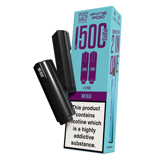 Pod Salt Pyne Pod 2 in One Pods Mr. Blue