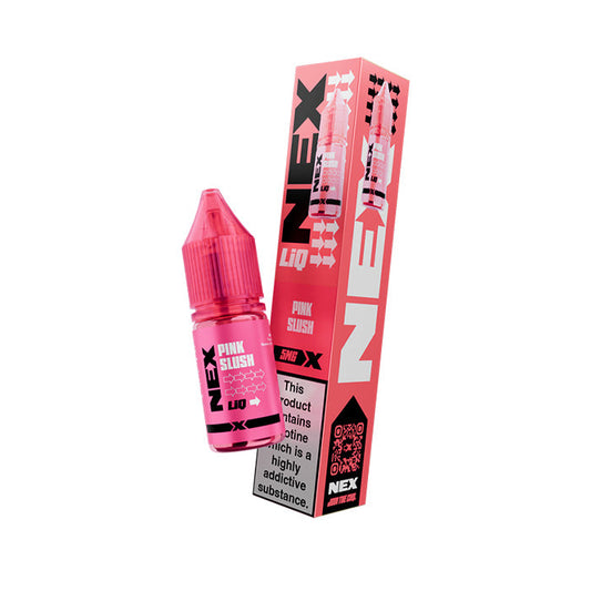 Pink Slush NexLiq 10ml Nic Salt E-Liquid and Box