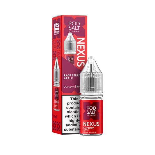 Nexus Raspberry Apple 10ml Nicotine Salt E-Liquid