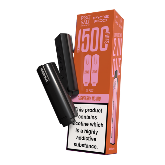 Pod Salt Pyne Pod 2 in One Pods Raspberry Mojito