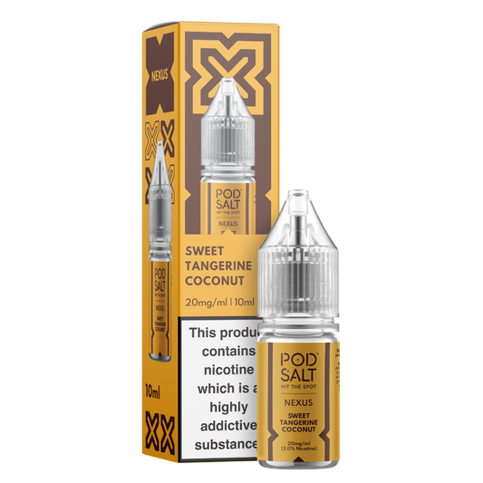 Nexus Sweet Tangerine Coconut 10ml Nicotine Salt E-Liquid