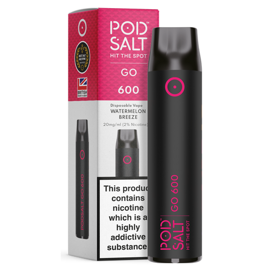 Pod Salt GO 600 Watermelon Breeze Disposable Device