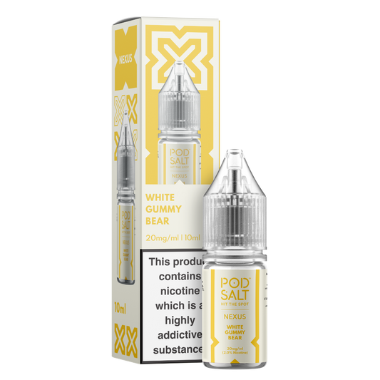 Nexus White Gummy Bear 10ml Nicotine Salt E-Liquid